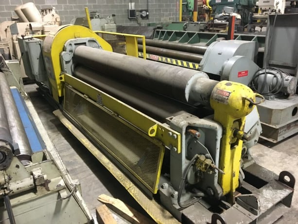 8' x 1/2" Webb #7L-1108, 11" roll, air drop end - Image 1