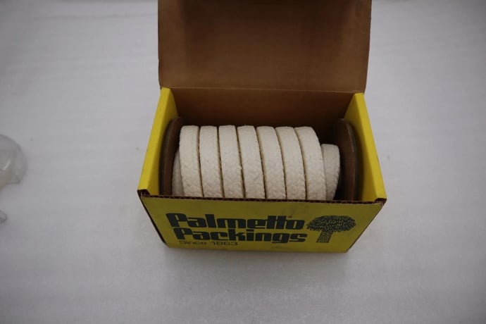 NEW IN BOX PALMETTO PACKING 1347AF Packing Seal 1/2 Sq In. STOCK H452A - Image 1