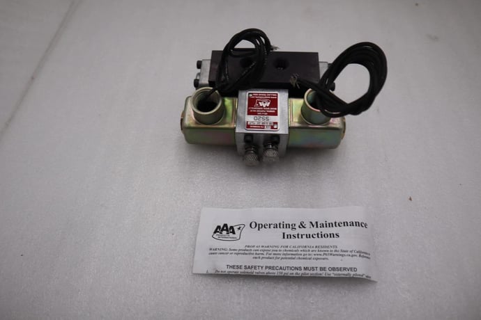 NEW AAA PRODUCTS SS20 SOLENOID VALVE 1/4" NPT 2 WAY NC 120V 50/60Hz #HS-13 - Image 3