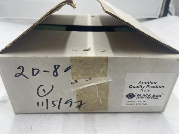 Black Box LE622A Local Repeater AUI/10Base-T STOCK 1629 - Image 1