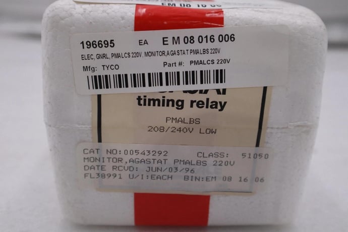 New in box agastat pmalbs power monitor 8amp 120/240vac 5amp 30vdc stock g337a - Image 1