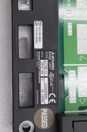 New mitsubishi a173uhcpu motion controller w/ a178b-s1 8-slot base unit #l-701 - Image 2