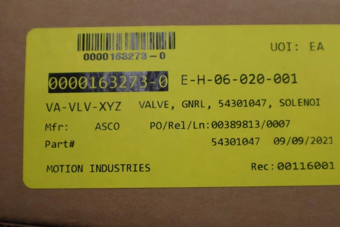 New asco solenoid spring valve 54301047-120/60 5/2 5 way 2 position stk g200 - Image 4