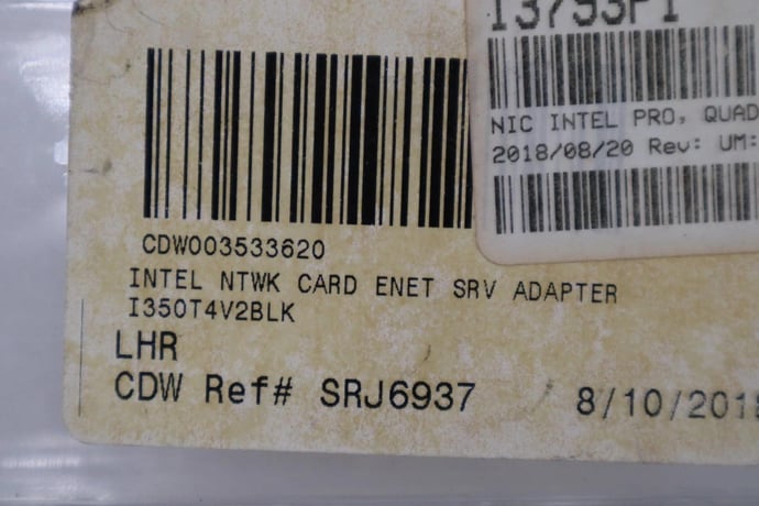 Intel I350-T4V2 I350-T4 PCI-E Quad Port RJ45 Gigabit Server Adapter STOCK H1035A - Image 4