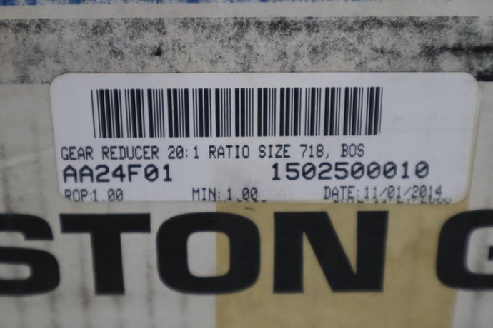 New altra industrial motion f718-20-b5-g speed reducer stock 3029a - Image 2
