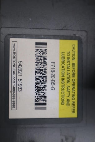 New altra industrial motion f718-20-b5-g speed reducer stock 3029a - Image 3