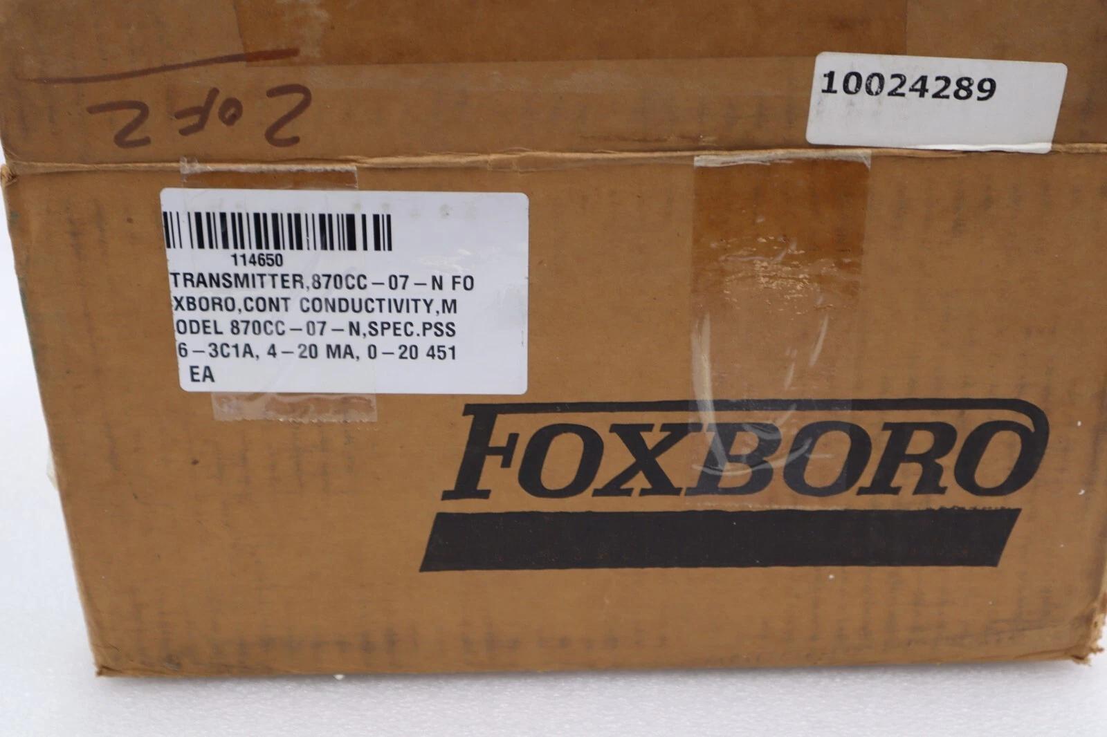 NEW Foxboro 870CC-07-N Electronic Transmitter STOCK 2197 - Image 1