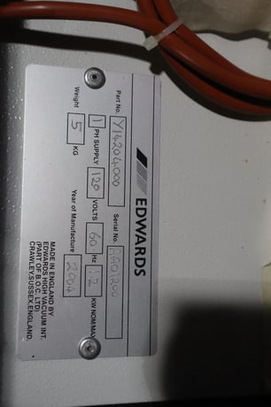 New boc edwards y14204000 tms temperature measuring system stock 1000a - Image 4