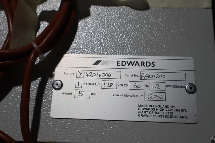 New boc edwards y14204000 tms temperature measuring system stock 1000a - Image 5