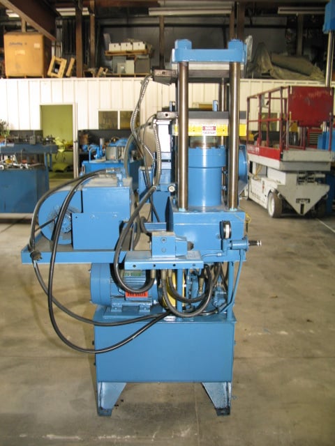 30 Ton, Up-acting, 12" x12" elec.platens, 5.5" daylight, 4.5" stroke, 5" bore single-acting, 5 HP, #2233 - Image 3