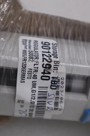 NEW OPEN BOX FESTO pressure relief valve MS6-LFR-1/2-D6-E-R-M-AS STOCK 5579-A - Image 2