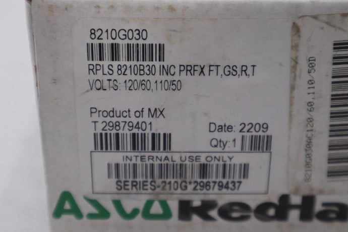 NEW IN BOX 1/2" ASCO 8210G030 Stainless Steel Solenoid Valve STOCK G569 - Image 3