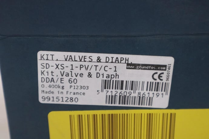 Grundfos KIT, VALVE SD-XS-1-PV/T/C-1 99151280 NEW IN BOX STOCK G139A - Image 3