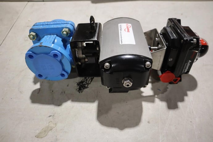 Flowserve Automax NXCLU2M1-18-00200 Positioner Actuator Ball Valve STOCK 5007A - Image 6