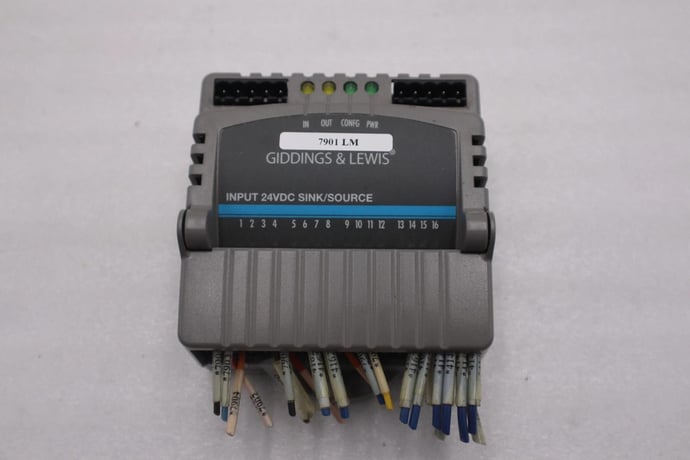 GIDDINGS & LEWIS M.1300.7372 R1 Input Module 24VDC SINK/SOURCE STOCK 629-D - Image 1