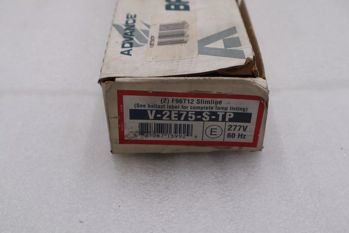 ADVANCE BALLAST V2E75-S-TP MARK III ENERGY SAVER #L-778 - Image 2