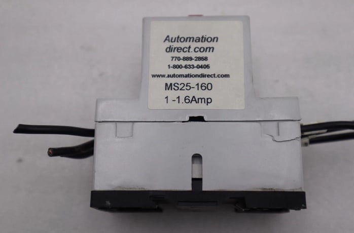 Automation direct 1-1.6 a maunal starter ms25-160 l-198 - Image 4