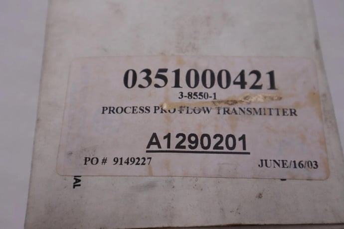George fischer signet 159000047 385501 process flow meter 3-8550-1 new #5581a - Image 3