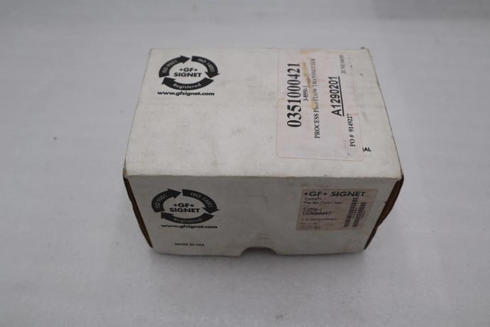 George fischer signet 159000047 385501 process flow meter 3-8550-1 new #5581a - Image 4