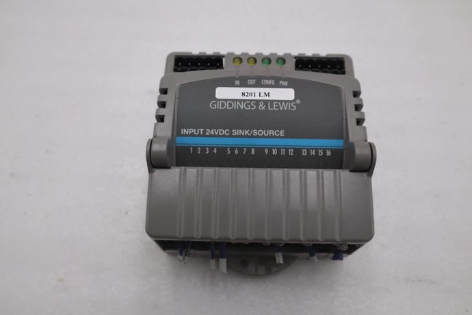 GIDDINGS & LEWIS M.1300.7372 R1 Input Module 24VDC SINK/SOURCE STOCK 645-D - Image 2