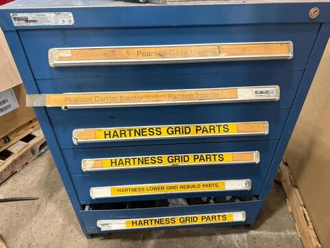 STANLEY VIDMAR CABINET SIX DRAWER STOCK HP-23 - Image 2