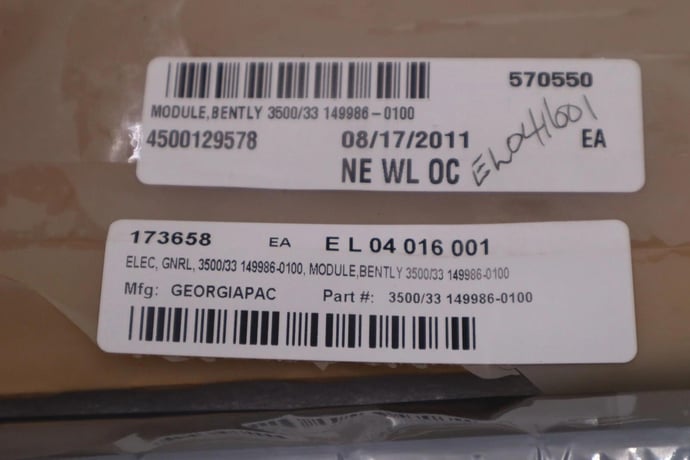 Bently Nevada 149986-100 3500/33 16 Channel Relay Module NEW UNIT STOCK G304A - Image 4