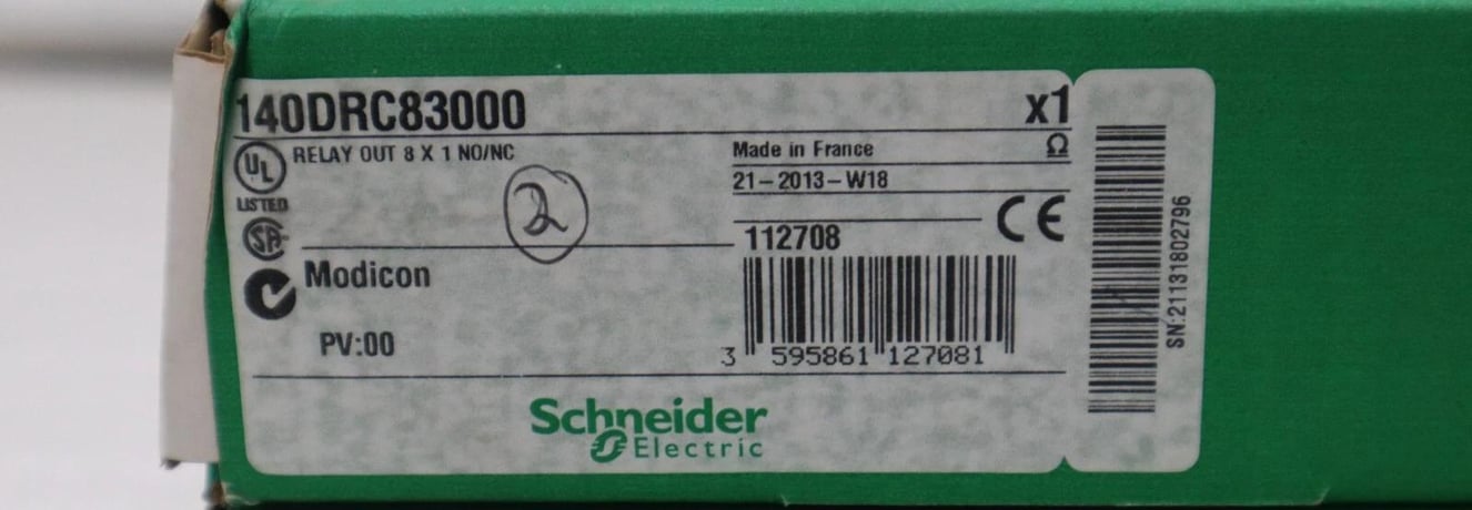 SCHNEIDER ELECTRIC 140DRC83000 NEW UNIT (TWO AVAILABLE) STOCK G291 - Image 2