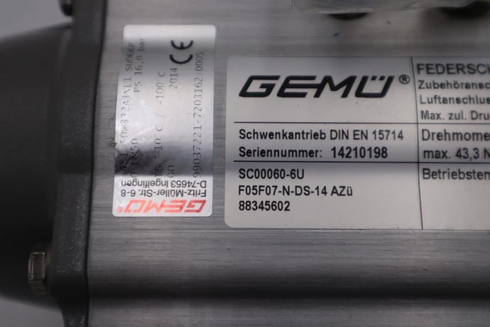 New open box gemu sc00060-6u-f05f07n-ds-14-azu stock g287a - Image 2