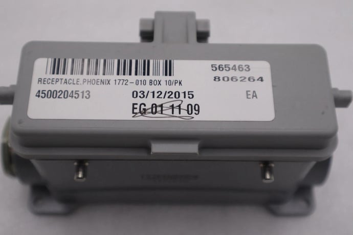 New No Box Phoenix Contact 1772010 Heavy Duty Power Connector STOCK G572A - Image 1