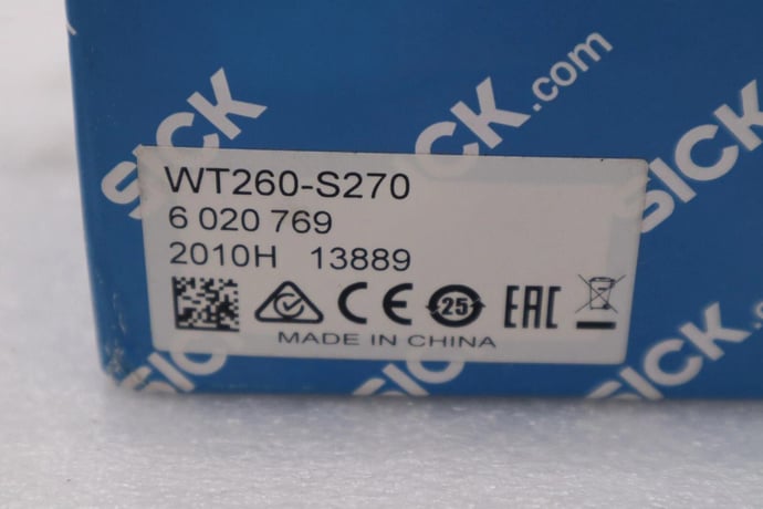 NEW In Box Sick WT260-S270 Photoelectric Sensor Switch 6020769 STOCK H633A - Image 4