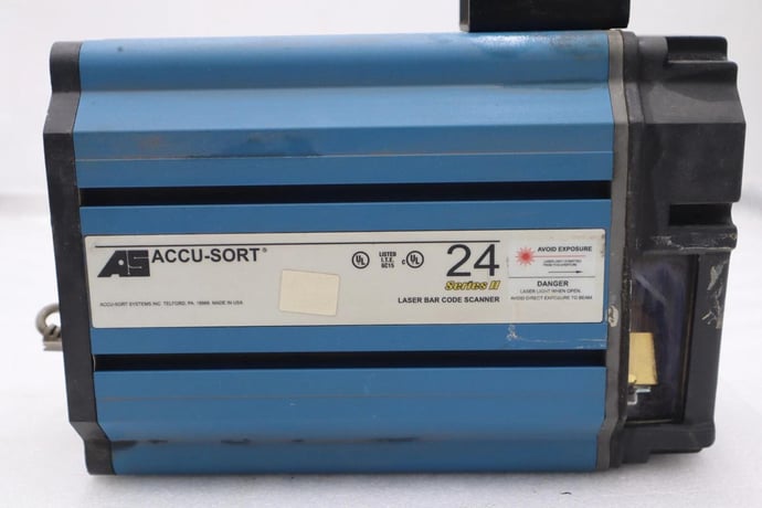 Accu-sort 24i series ii laser bar code scanner stock #2798 - Image 7