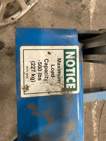 Genie Lift, GL-4 Heavy-Duty Aluminum Manual Lift Max 500 (MISSING CRANK LEVER) - Image 4