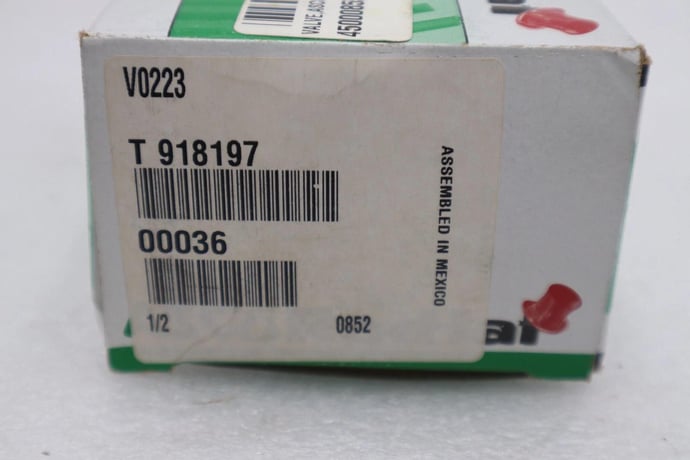 NEW ASCO V0223 Brass Flow Control Valve Without Manual STOCK G829A - Image 3