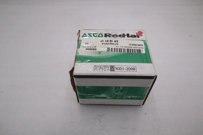 NEW OPEN BOX Asco SC8262H202 120V Ac Solenoid Valve 1/4" Pipe Size STOCK G825A - Image 1