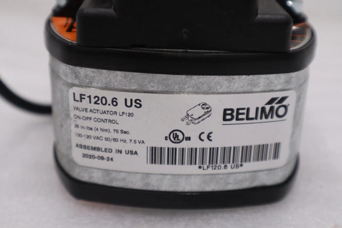 NEW Belimo LF120 US Actuator 120 VAC STOCK H926 - Image 4
