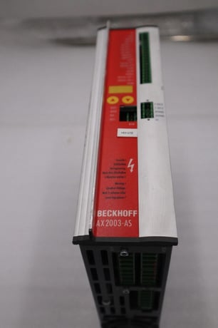 Beckhoff #AX2003-AS S60301-520 Digital Compact Servo Drive Amplifier STK 3439-D - Image 1