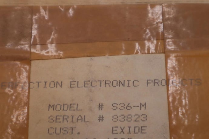 New perfection electronic power sentry battery discharge indicator s36-m #4550 - Image 2