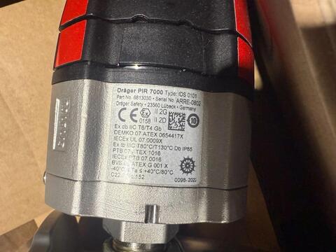 DRAGER PIR7000 334 NPT HART Flammable Gas Detector 6813030 NEW IN BOX STOCK G428 - Image 4