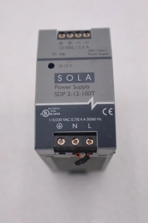 EGS Sola/Hevi-Duty SDP 2-12-100T Power Supply #K-3018 - Image 1