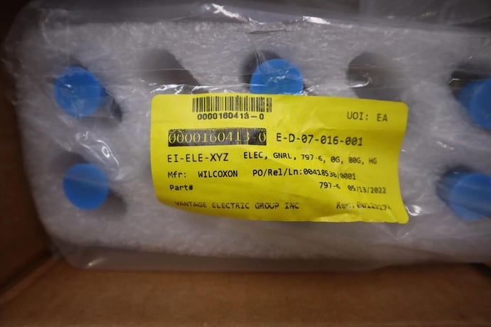 LOT OF 6 NEW OPEN BOX Wilcoxon Research Model 797-6 High Temp Sensor G324A - Image 2
