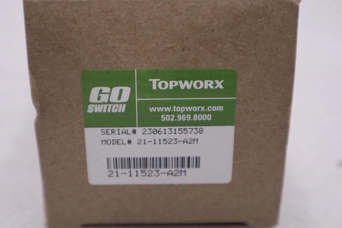 New topworx 21-11523-a2m spdt ul c1d1 lead wires 36" w/metric hub stock g273a - Image 1