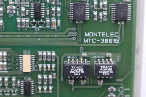 Pasaban montelec mtc3001-dc drive control plc #3974-a - Image 2