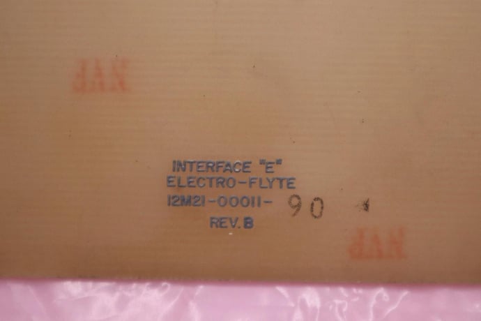 Electro-flyte 12m21-00011-90 rev b regulator card stock 3758a - Image 3
