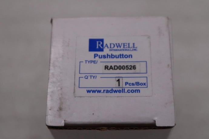 New Radwell Pushbutton RAD00526 STOCK H244A - Image 2