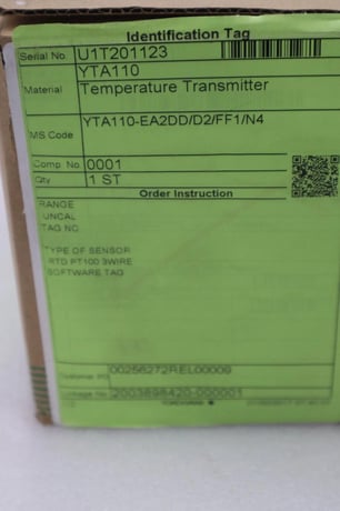 Yokogawa yta110-ea2dd/d2/ff1/n4 new pressure transmitter yta110 stock g163a - Image 4
