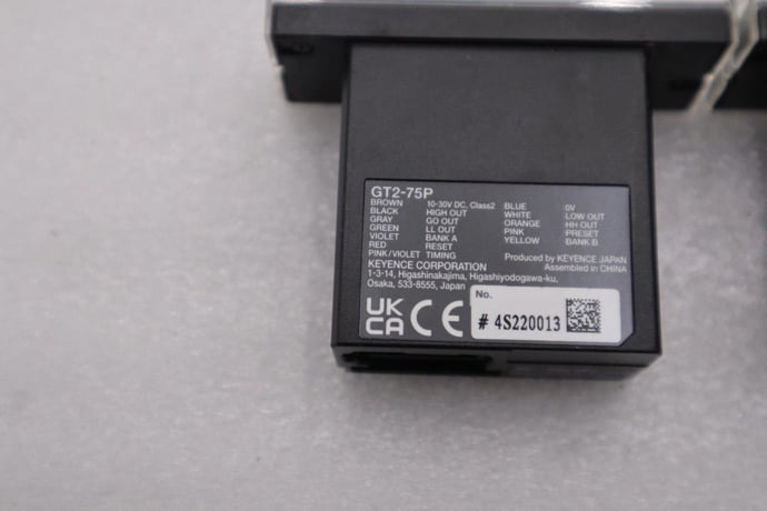 NEW OPEN BOX Keyence GT2-75P Sensor Amplifier STOCK K-670-C - Image 2
