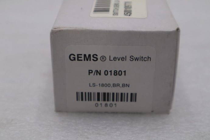 New open box gems sensors 01801 level switch stock g796a - Image 1