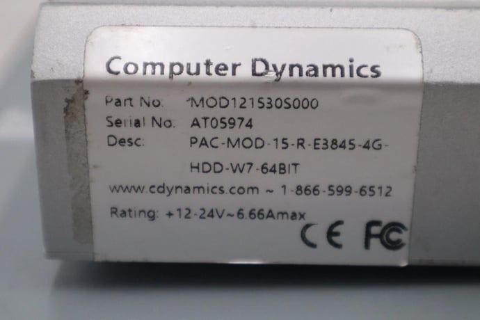Computer dynamics mod121530s000 lcd display screen stock g246 - Image 2