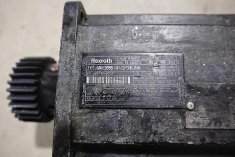 REXROTH MKE098B-047-GP0-BUNN / R911330073 HAZARDOUS LOCATION SERVO MOTOR #S-667 - Image 2