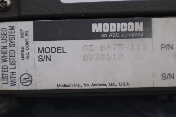 Schneider electric as-b875-111 plc module stock g210 - Image 2